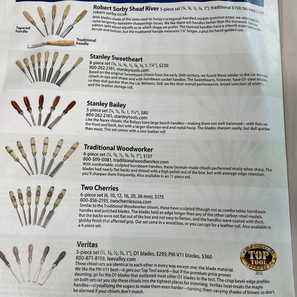 Wood Woodworking Magazine Vol 29 Issue 216 No 7 Dec Jan 2012 2013 u - Picture 8 of 8